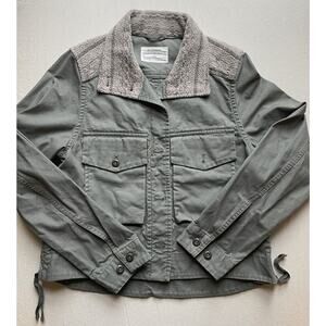 REI Gray Women's Jacket with Sherpa Collar